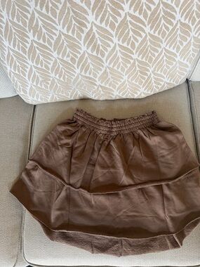 Hem & Thread  Elastic-Waist Circle Tiered Fleece Skirt